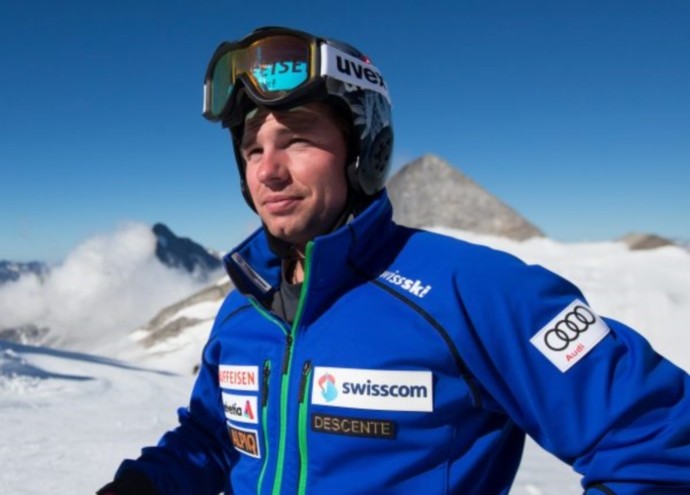 Beat Feuz na Hintertuxu