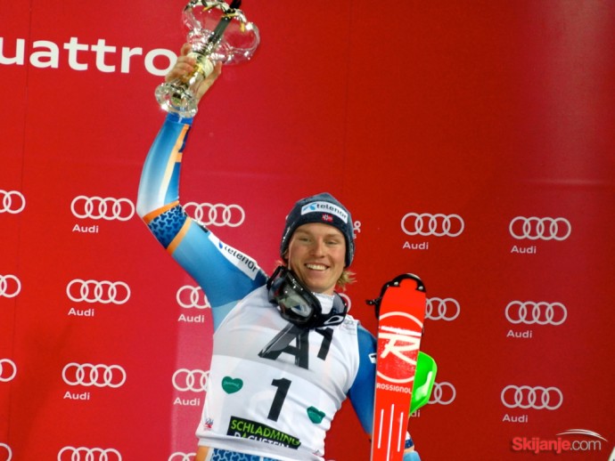 Henrik Kristoffersen - prvi trijumf u karijeri