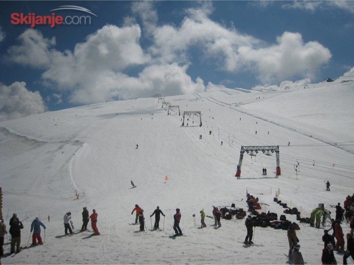 Les Deux Alpes glečer