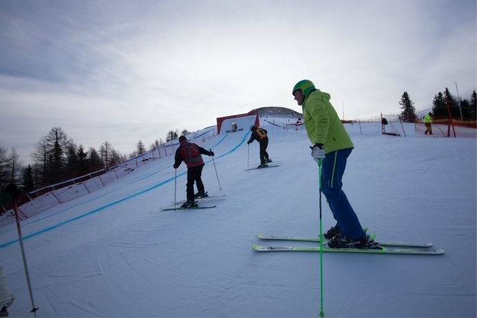 Start staze Franz Klammer