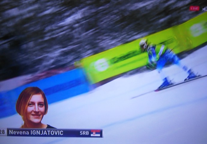 Nevena u direktnom prenosu Eurosporta