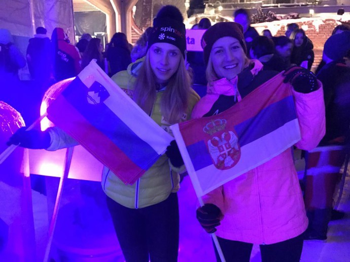 Ana Bucik i Nevena Ignjatović u St. Moritzu