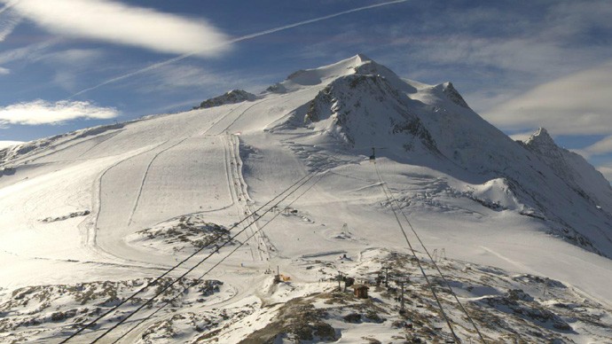 Tignes - Grande Motte, Webcam 20.10.2012