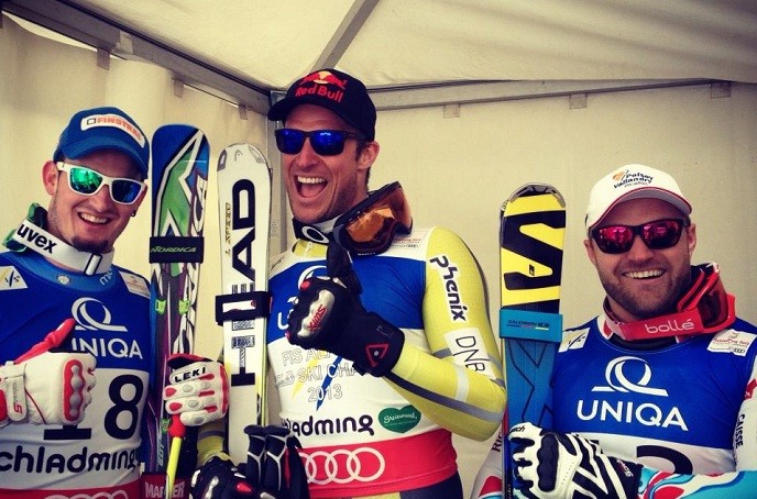 Svindal zasluženo na vrhu