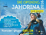 Ski Opening na Jahorini zakazan za 16. decembar Ski Opening na Jahorini zakazan za 16. decembar