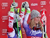 Shiffrin i Fenninger podelile pobedu u Soeldenu Shiffrin i Fenninger podelile pobedu u Soeldenu